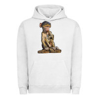 Pigment Lunar Rock Baby Baboon Illustrations Urban Hoodie - LillyAllenDesigns
