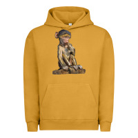Pigment Peanut Butter Baby Baboon Illustrations Urban Hoodie - LillyAllenDesigns