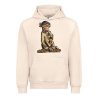 Sandshell Baby Baboon Illustrations Urban Hoodie - LillyAllenDesigns