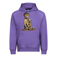Tulip Baby Baboon Illustrations Urban Hoodie - LillyAllenDesigns