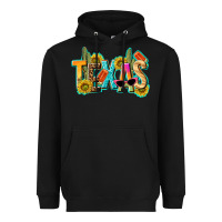 Black texas summer Heavyweight Hoodie - texasbilliewilder