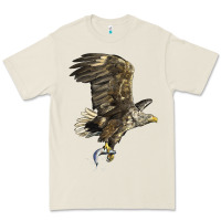 Bone American White Sea Eagle Premium Tee - LillyAllenDesigns