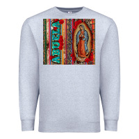Heather Grey abuela serape leopard tumbler 3 Premium Sweatshirt - CTS Tumbler Store