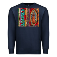 Navy abuela serape leopard tumbler 3 Premium Sweatshirt - CTS Tumbler Store