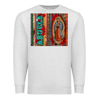 Oatmeal Heather abuela serape leopard tumbler 3 Premium Sweatshirt - CTS Tumbler Store