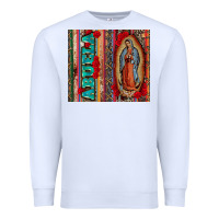 White abuela serape leopard tumbler 3 Premium Sweatshirt - CTS Tumbler Store