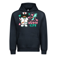 Navy nurse life afro american nurse Urban Hoodie - BarkalooDesign