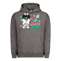 Pigment Tornado nurse life afro american nurse Urban Hoodie - BarkalooDesign