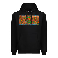Black autism awareness sunflower puzzle license plate Premium Hoodie - Artiststas