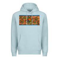 Blue Mist autism awareness sunflower puzzle license plate Premium Hoodie - Artiststas