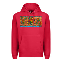 Cardinal autism awareness sunflower puzzle license plate Premium Hoodie - Artiststas