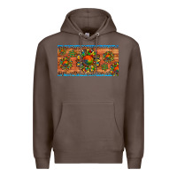 Coffee autism awareness sunflower puzzle license plate Premium Hoodie - Artiststas