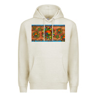 Oatmeal Heather autism awareness sunflower puzzle license plate Premium Hoodie - Artiststas