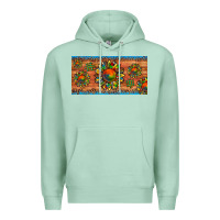Seafoam autism awareness sunflower puzzle license plate Premium Hoodie - Artiststas