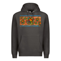 Smoke autism awareness sunflower puzzle license plate Premium Hoodie - Artiststas