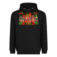Black abuela Heavyweight Hoodie - Zillion Design Studio