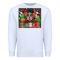 White chingona tumbler 3 Premium Sweatshirt - CTS Tumbler Store