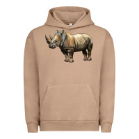 Pigment Burro Rhino Illustrations Urban Hoodie - LillyAllenDesigns
