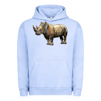 Pigment Grape Ice Rhino Illustrations Urban Hoodie - LillyAllenDesigns