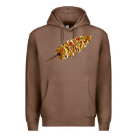 Chestnut Mexican elote corn Premium Hoodie - AdoDesignShop