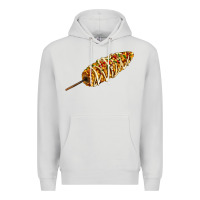 Dove Grey Mexican elote corn Premium Hoodie - AdoDesignShop