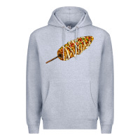 Heather Grey Mexican elote corn Premium Hoodie - AdoDesignShop