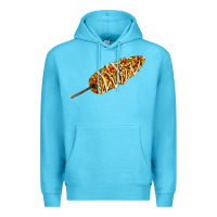 Ocean Blue Mexican elote corn Premium Hoodie - AdoDesignShop