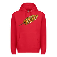 Red Mexican elote corn Premium Hoodie - AdoDesignShop