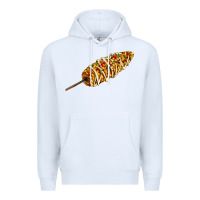 White Mexican elote corn Premium Hoodie - AdoDesignShop