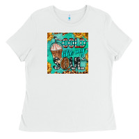 White cold like my soul  mug coaster Ladies Tee - BarkalooDesign
