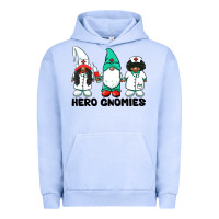 Pigment Grape Ice hero gnomies african american nurse gnomies medical gnomies Urban Hoodie - BarkalooDesign