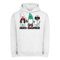 Pigment Lunar Rock hero gnomies african american nurse gnomies medical gnomies Urban Hoodie - BarkalooDesign