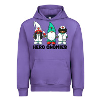 Tulip hero gnomies african american nurse gnomies medical gnomies Urban Hoodie - BarkalooDesign