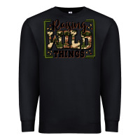 Black raising wild things Premium Sweatshirt - Zillion Design Studio