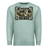 Seafoam raising wild things Premium Sweatshirt - Zillion Design Studio