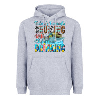 Heather Grey todays forecast  cruising with a chance of drinkin Heavyweight Hoodie - texasbilliewilder