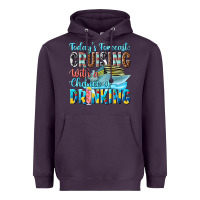Plum todays forecast  cruising with a chance of drinkin Heavyweight Hoodie - texasbilliewilder