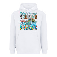 White todays forecast  cruising with a chance of drinkin Heavyweight Hoodie - texasbilliewilder