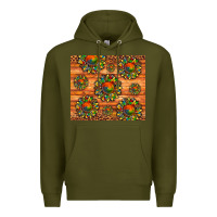 Army Green autism awareness cowhide leopard sunflower Premium Hoodie - Artiststas