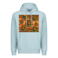 Blue Mist autism awareness cowhide leopard sunflower Premium Hoodie - Artiststas