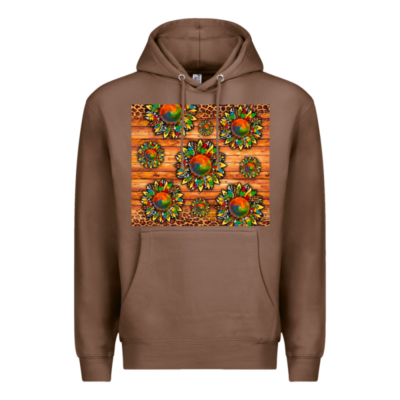Autism Awareness Cowhide Leopard Sunflower Premium Hoodie by Artiststas | Teevron