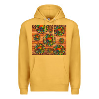 Mustard autism awareness cowhide leopard sunflower Premium Hoodie - Artiststas