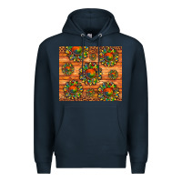 Navy autism awareness cowhide leopard sunflower Premium Hoodie - Artiststas