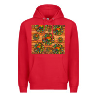 Red autism awareness cowhide leopard sunflower Premium Hoodie - Artiststas