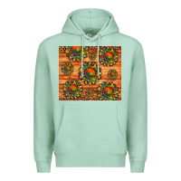 Seafoam autism awareness cowhide leopard sunflower Premium Hoodie - Artiststas