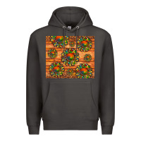 Smoke autism awareness cowhide leopard sunflower Premium Hoodie - Artiststas