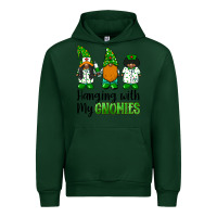 Forest Green hanging with my gnomies african american nurse gnomies Urban Hoodie - BarkalooDesign