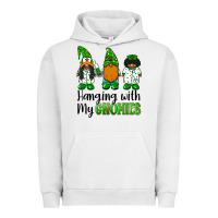 Pigment Lunar Rock hanging with my gnomies african american nurse gnomies Urban Hoodie - BarkalooDesign