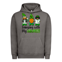 Pigment Tornado hanging with my gnomies african american nurse gnomies Urban Hoodie - BarkalooDesign