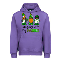 Tulip hanging with my gnomies african american nurse gnomies Urban Hoodie - BarkalooDesign